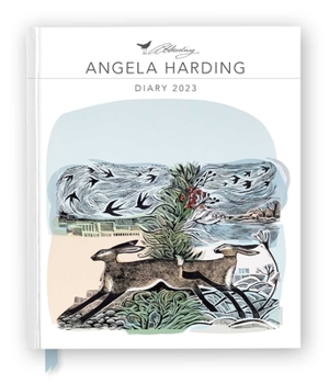 Hardcover Angela Harding Desk Diary 2023 Book