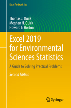Excel 2019 for Environmental Sciences Statistics : A Guide to Solving Practical Problems
