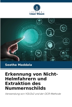 Paperback Erkennung von Nicht-Helmfahrern und Extraktion des Nummernschilds [German] Book