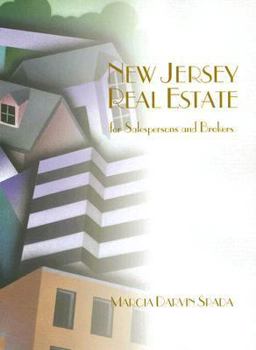 Paperback New Jersey Real Estate for Salespersons and Brokers Book