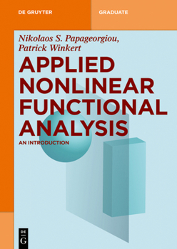 Paperback Applied Nonlinear Functional Analysis: An Introduction Book