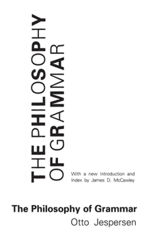 Paperback The Philosophy of Grammar Book