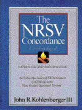 Hardcover NRSV Concordance Unabridged: Including the Apocryphal/Deuterocanonical Books Book