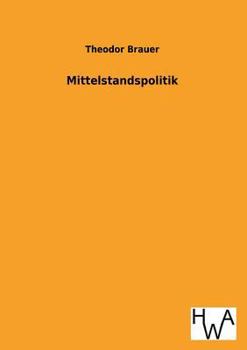 Paperback Mittelstandspolitik [German] Book