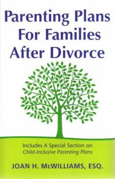 Paperback Parenting Plans for Families After Divorce Book