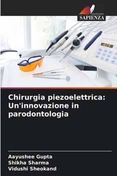 Paperback Chirurgia piezoelettrica: Un'innovazione in parodontologia [Italian] Book