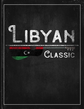 Libyan Classic: Libya Flag Guitar Journal Heritage Gift Idea for Daguhter, Mom, Coworker  Guitar Cord Book Songwriting Journal Music Gifts for Kids