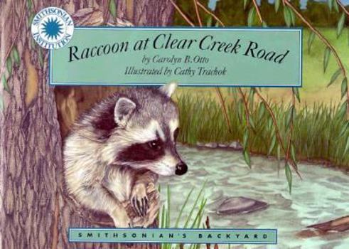 Hardcover Raccoon at Clear Creek Road Book