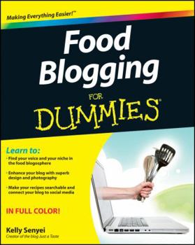 Paperback Food Blogging for Dummies Book