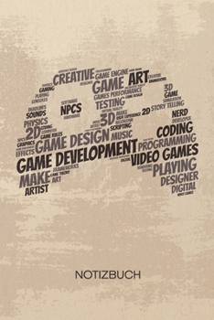NOTIZBUCH A5 Dotted: Spieleentwickler Notizheft GEPUNKTET 120 Seiten - Game Design Notizblock Game Dev Skizzenbuch - Game Design Geschenk f�r Game Designer Entwickler Programmierer