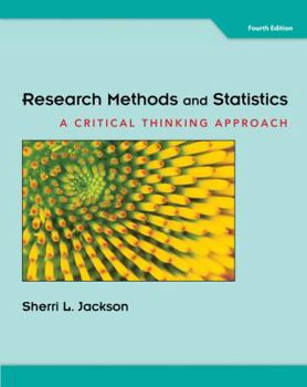 Hardcover Research Methods and Statistics: A Critical Thinking Approach Book