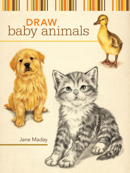 Paperback Draw Baby Animals Book