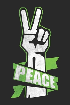 Peace: Hippie Notebook Blank Line Hippies Journal Lined with Lines 6x9 120 Pages Checklist Record Book Peace Love Take Notes faith hope kindness Planner Paper Christmas Gift for Hippies