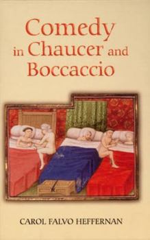 Hardcover Comedy in Chaucer and Boccaccio Book