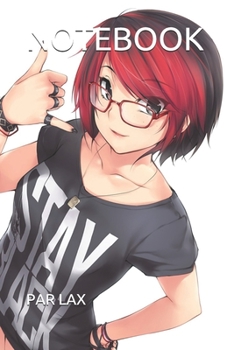 NOTEBOOK: Japanese Anime Lovers Gift Naruto Manga Senpai Notebook - Large 6 x 9 - Blush Notes 120 Pages