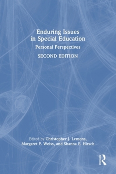 Hardcover Enduring Issues in Special Education: Personal Perspectives Book