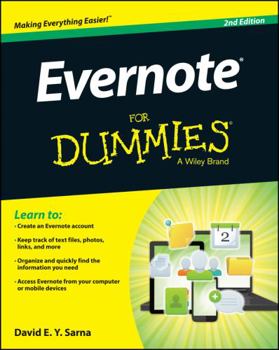 Paperback Evernote for Dummies Book