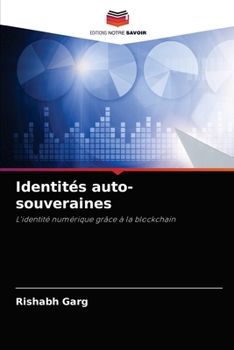 Paperback Identités auto-souveraines [French] Book