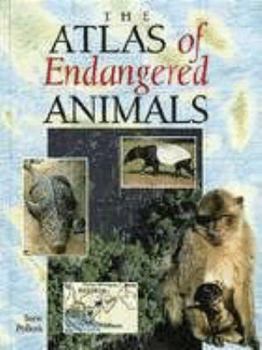 Hardcover The Atlas of Endangered Animals Book