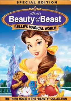 DVD Belle's Magical World Book