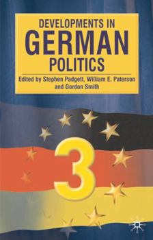 Developments in German Politics 3 - Book  of the Developments in German Politics