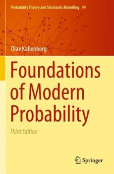 Paperback Foundations of Modern Probability (Probability Theory and Stochastic Modelling, 99) Book