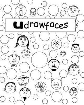 Paperback U Draw Faces Book