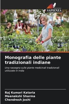 Paperback Monografia delle piante tradizionali indiane [Italian] Book