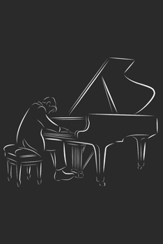 Notizbuch: Klavier Piano Notebook A5 liniert I Geschenk für Pianisten I Keyboard Instrument Tagebuch oder Journal I Vintage Retro Musiker Notizheft (German Edition)
