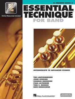 Paperback Essential Technique for Band with Eei - Intermediate to Advanced Studies - BB Trumpet (Book/Online Audio) Book