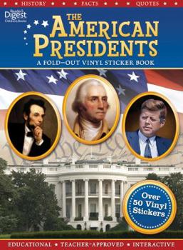 Paperback The American Presidents (Fold-out Vinyl Sticker Book) Book
