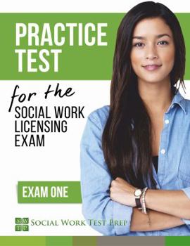 Paperback Practice Test for the Social Work Licensing Exam: Exam One Book