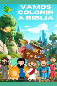 Paperback Histórias Da Biblía Para Colorir: 80 paginas [Portuguese] Book