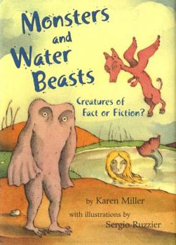 Paperback Monsters and Water Beasts: Creatures of Fact or Fiction? Book