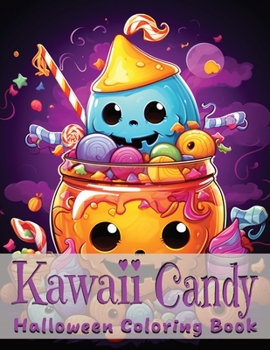 Paperback Kawaii Candy: Halloween Coloring Book