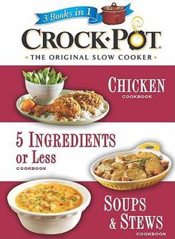 Hardcover Crockpot the Original Slow Cooker (3 Books in 1) Book