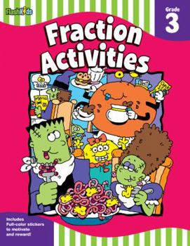 Paperback Fraction Activities: Grade 3 (Flash Skills) Book