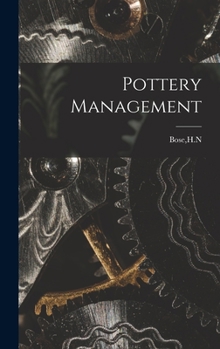 Hardcover Pottery Management Book