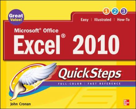 Paperback Microsoft Office Excel 2010 Quicksteps Book