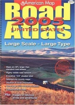 Spiral-bound U.S. Road Atlas [Large Print] Book