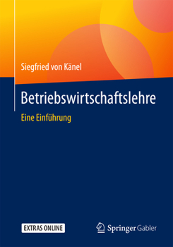 Paperback Betriebswirtschaftslehre: Eine Einführung [German] Book