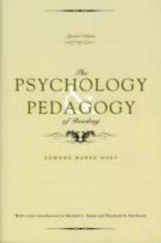 Paperback The Psychology & Pedagogy of Reading Book