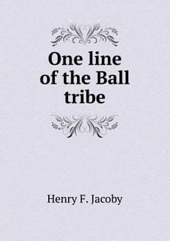 Paperback One line of the Ball tribe Book