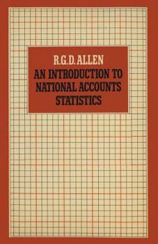 Paperback An Introduction to National Accounts Statistics Book
