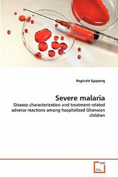 Paperback Severe malaria Book