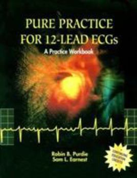 Paperback Pure Practice in 12-Lead Ecgs - Workbook Book