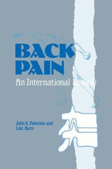 Paperback Back Pain: An International Review Book