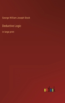 Hardcover Deductive Logic: in large print Book