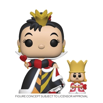 Misc. Pop Alice in Wonderland Queen with King Vinyl Figure Book