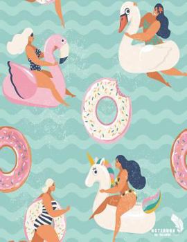 Notebook: I love summer on green cover and Dot Graph Line Sketch pages, Extra large (8.5 x 11) inches, 110 pages, White paper, S